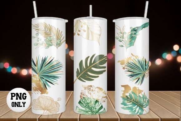 Download Tropical Flower Tumbler Wrap Sublimation - Premium Resources