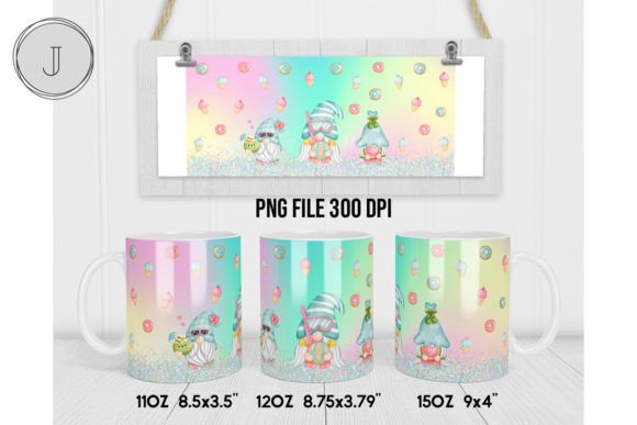 Download Gnome Mug Rainbow Summer Beach Wrap - Beach wrap Collection